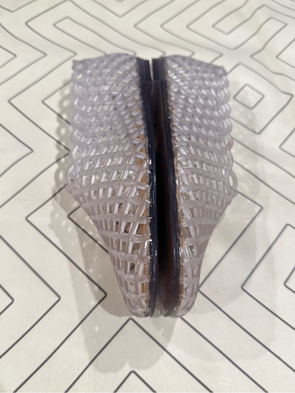Steve Madden Grove Clear Jelly Flat - Picture 9 of 12
